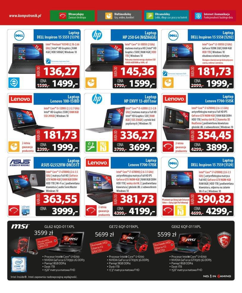 Gazetka promocyjna Komputronik str. 2