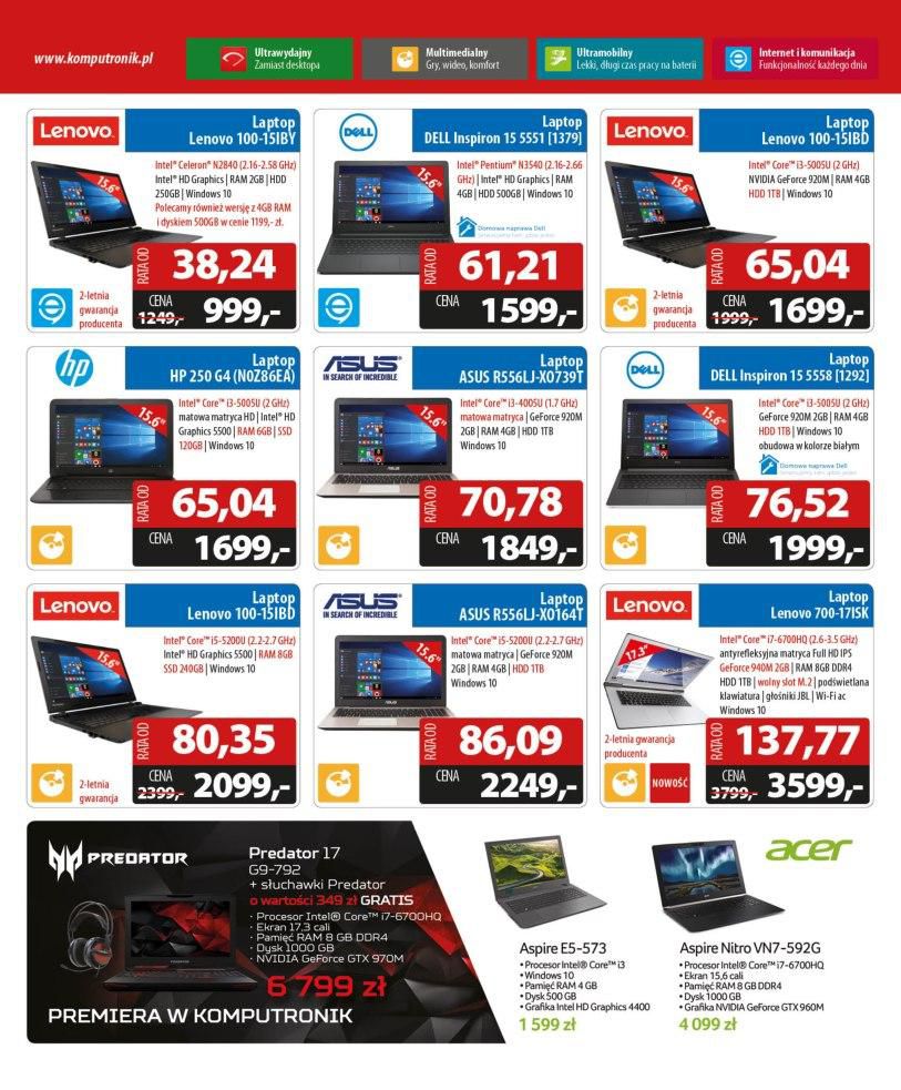 Gazetka promocyjna Komputronik str. 2