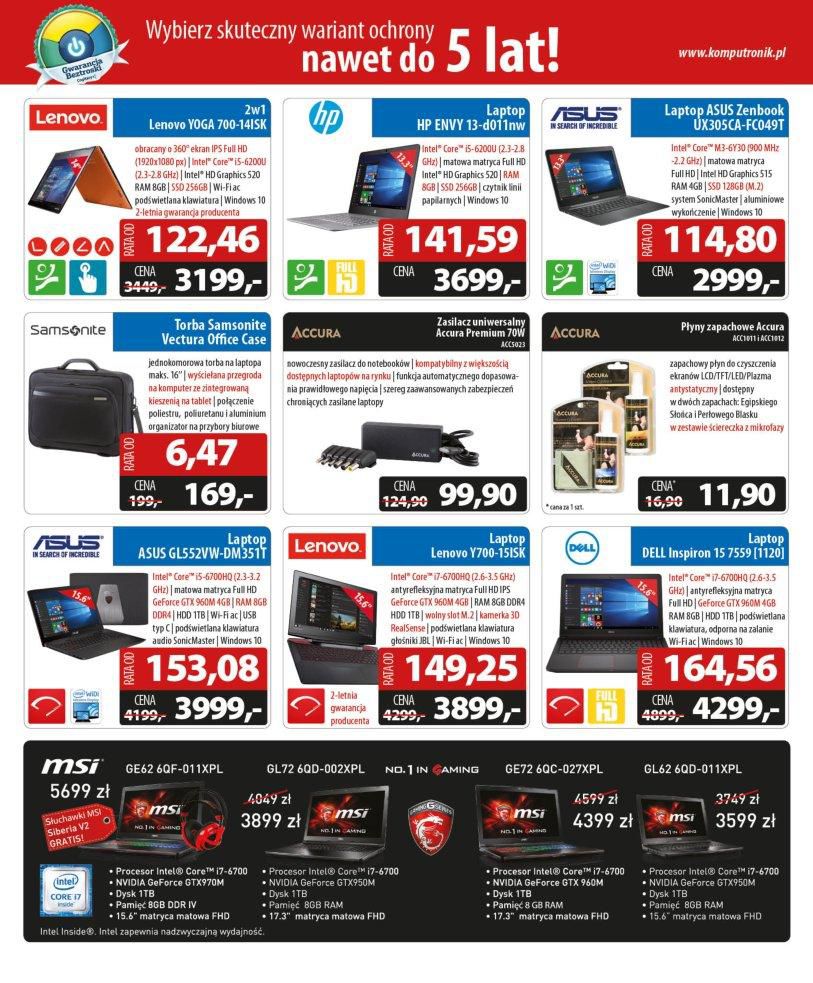 Gazetka promocyjna Komputronik str. 3