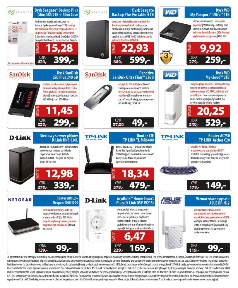 Gazetka promocyjna Komputronik str. 7