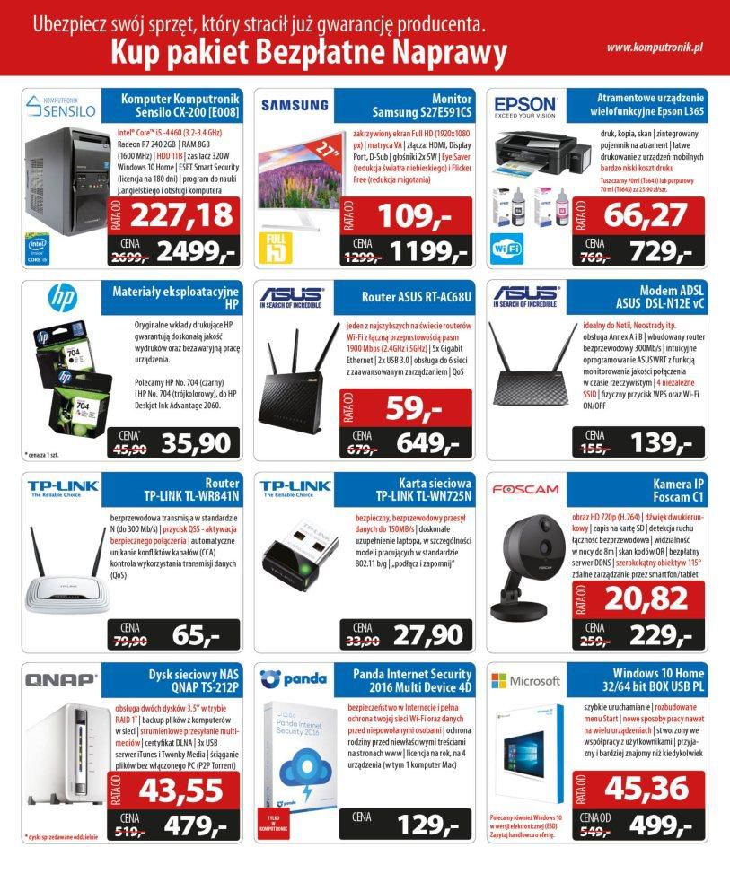 Gazetka promocyjna Komputronik str. 6