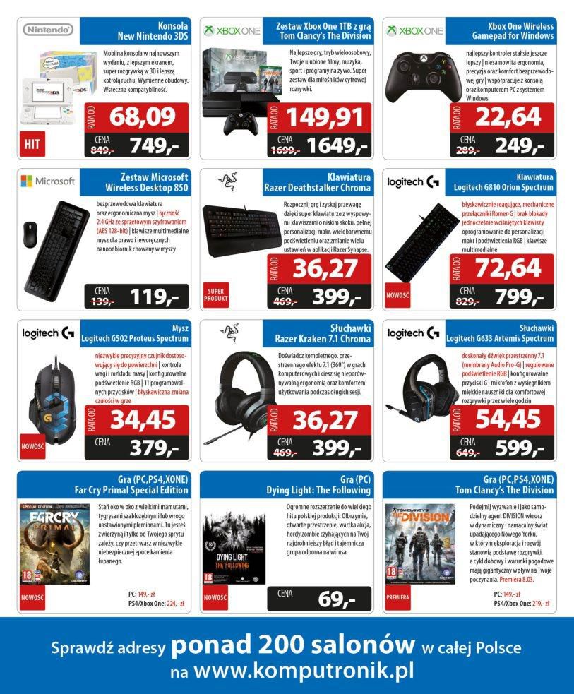 Gazetka promocyjna Komputronik str. 8