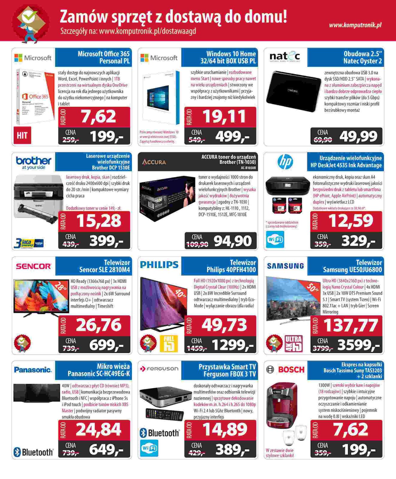 Gazetka promocyjna Komputronik str. 7