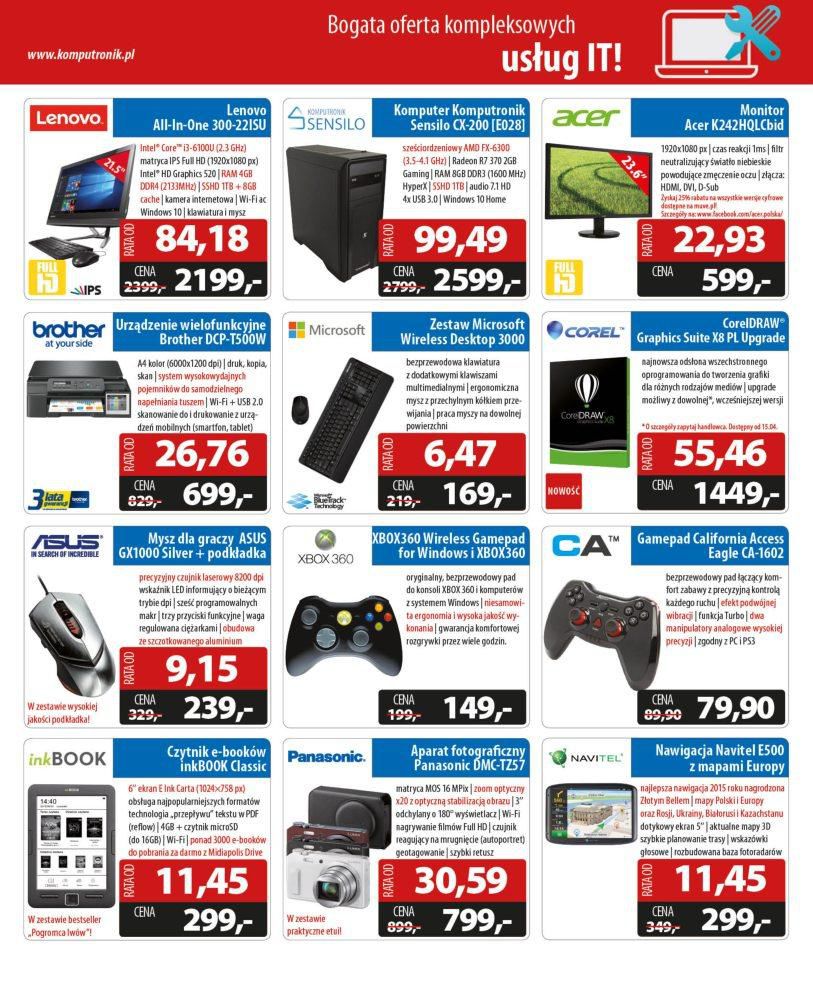Gazetka promocyjna Komputronik str. 6