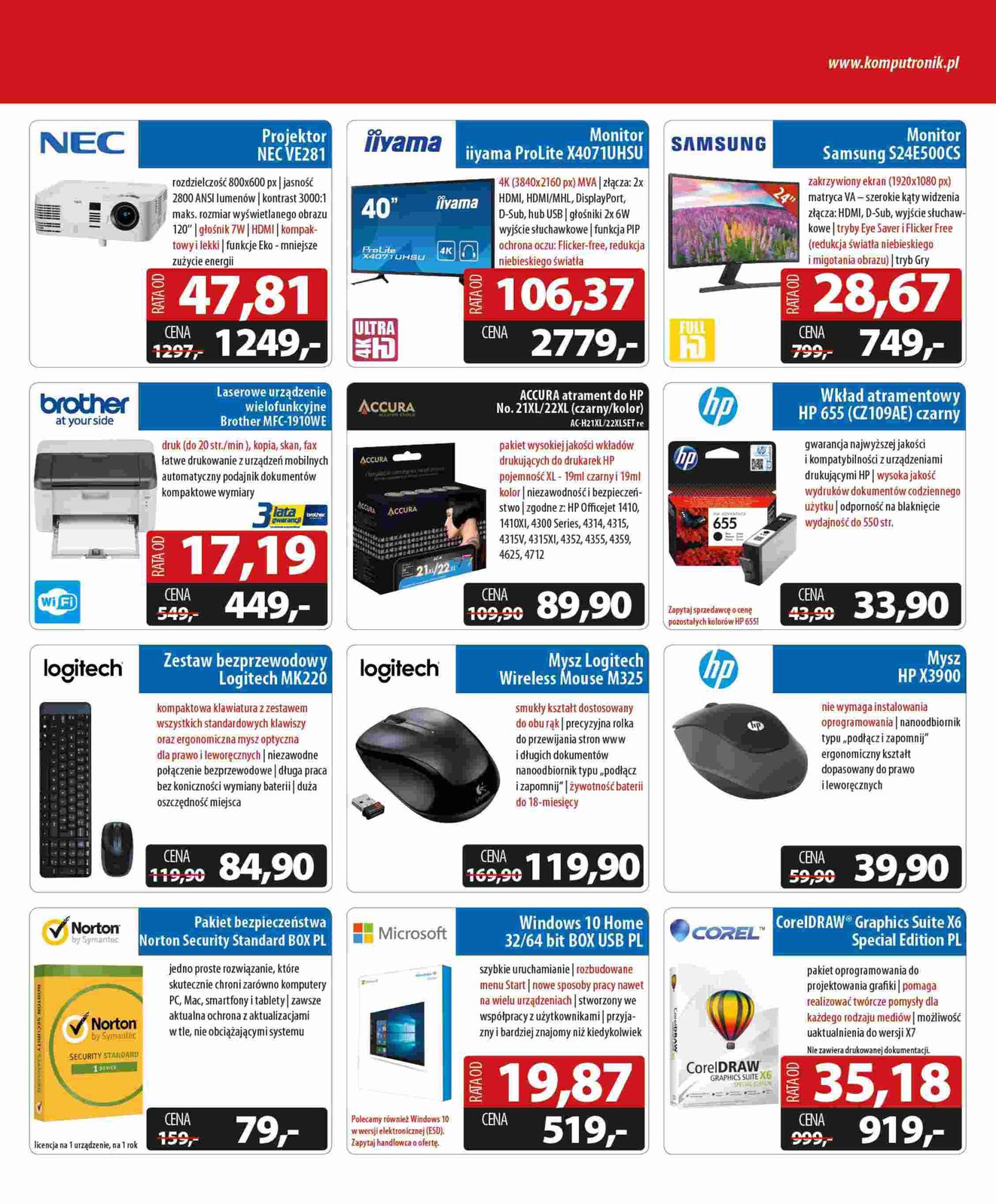 Gazetka promocyjna Komputronik str. 7