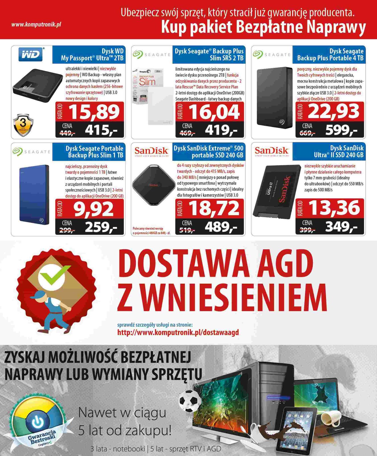 Gazetka promocyjna Komputronik str. 6