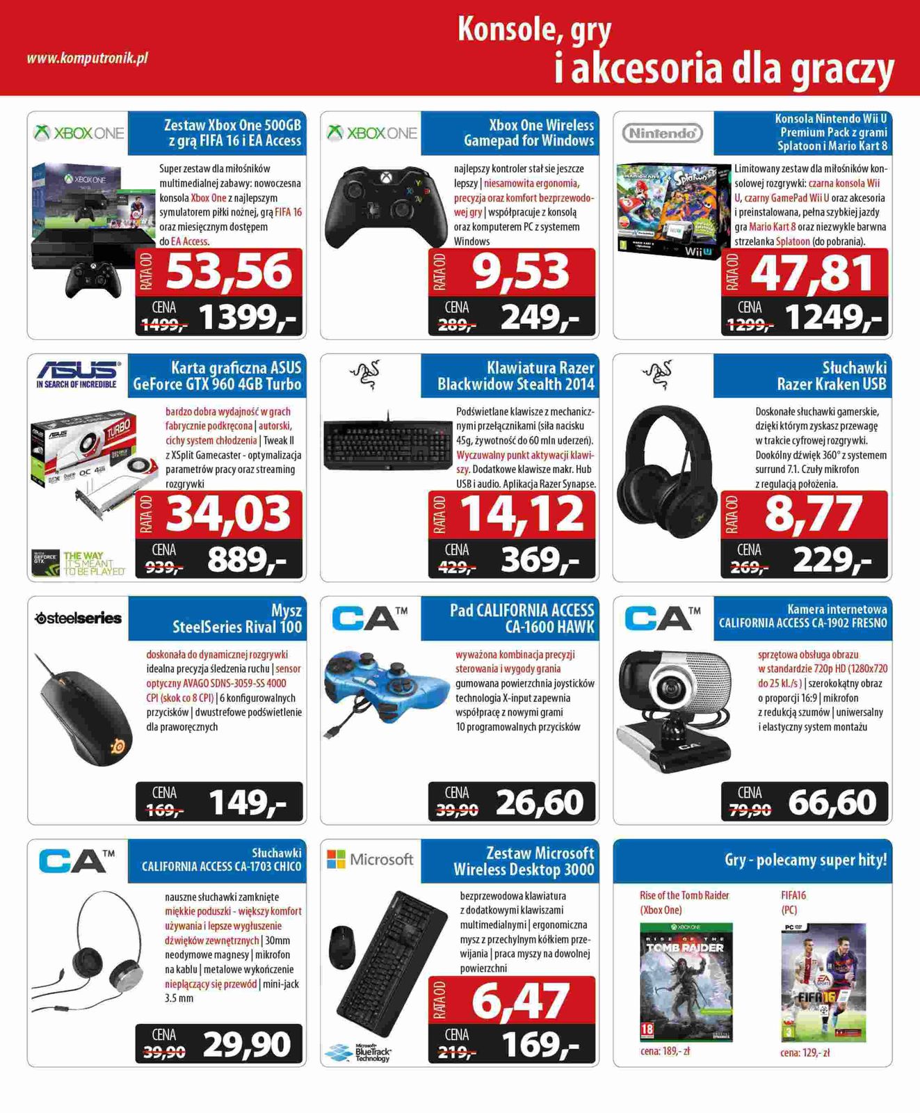 Gazetka promocyjna Komputronik str. 8