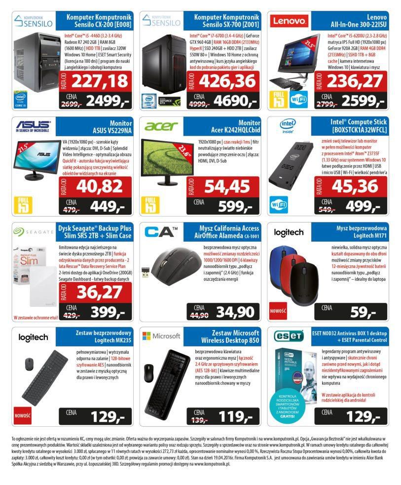 Gazetka promocyjna Komputronik str. 6
