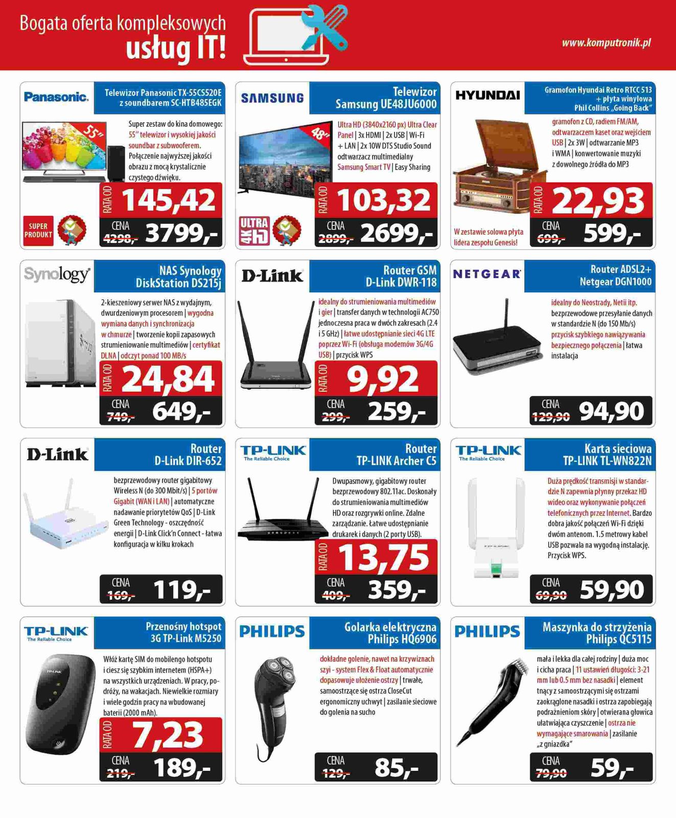 Gazetka promocyjna Komputronik str. 9